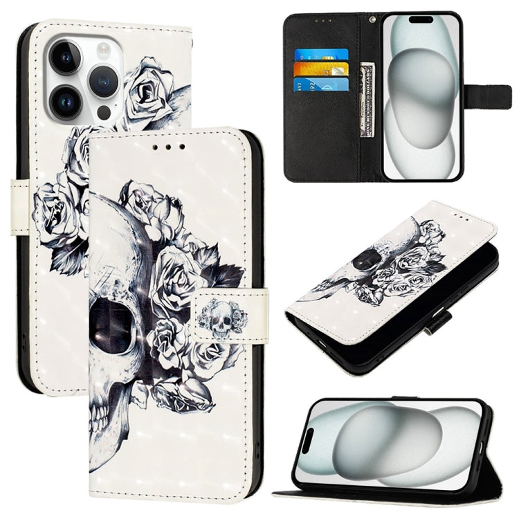 3Dペインティング横開きレザー電話ケース、iPhone 17e / 16e用、iPhone 17 Pro Max用、iPhone 17 Pro用、iPhone 17用、iPhone Air用、iPhone 16 Pro Max用