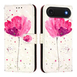 3Dペインティング横開きレザー電話ケース、iPhone 17e / 16e用、iPhone 17 Pro Max用、iPhone 17 Pro用、iPhone 17用、iPhone Air用、iPhone 16 Pro Max用
