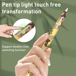 カモフラージュシリコン保護ペンケース Apple Pencil 2用、Apple Pencil 1用