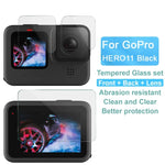 imakリアスクリーン＋フロントスクリーン＋リアカメラレンズ強化ガラスフィルム、GoPro HERO11 Black用