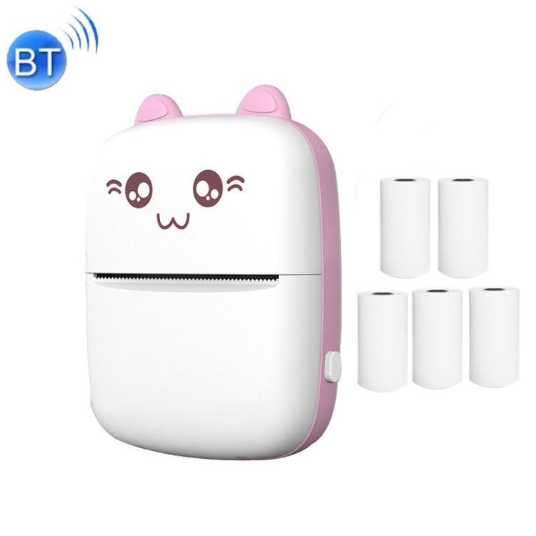C9 ミニ Bluetooth ワイヤレスサーマルプリンター、1ロール紙付き、5枚紙付き、10枚紙付き、5枚ステッカー紙付き、5枚紙＆5枚ステッカー紙付き、5枚紙＆5枚ステッカー＆3色紙付き