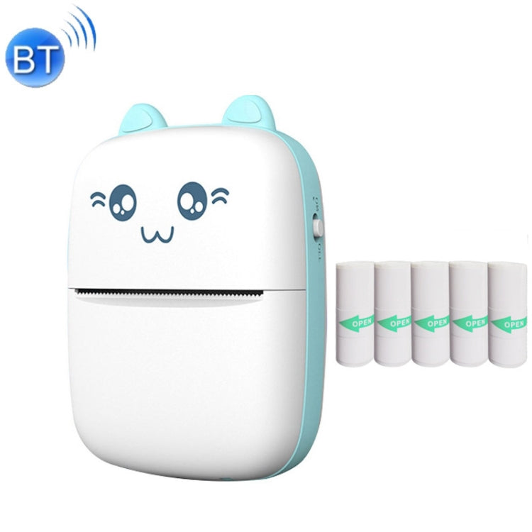 C9 ミニ Bluetooth ワイヤレスサーマルプリンター、1ロール紙付き、5枚紙付き、10枚紙付き、5枚ステッカー紙付き、5枚紙＆5枚ステッカー紙付き、5枚紙＆5枚ステッカー＆3色紙付き