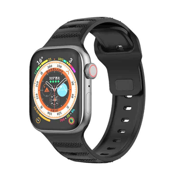 ドットテクスチャ フルオロラバーバンド、Apple Watch 42mm用、Apple Watch 38mm用