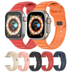 ドットテクスチャ フルオロラバーバンド、Apple Watch 42mm用、Apple Watch 38mm用