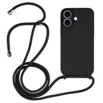 クロスボディランヤード液体シリコンケース、iPhone 17 Pro Max用、iPhone 17 Pro用、iPhone 17用、iPhone Air用