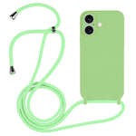 クロスボディランヤード液体シリコンケース、iPhone 17 Pro Max用、iPhone 17 Pro用、iPhone 17用、iPhone Air用