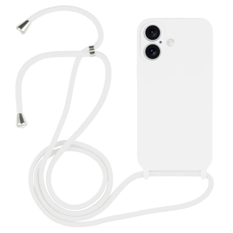 クロスボディランヤード液体シリコンケース、iPhone 17 Pro Max用、iPhone 17 Pro用、iPhone 17用、iPhone Air用
