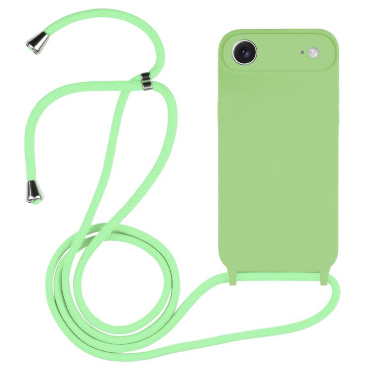 クロスボディランヤード液体シリコンケース、iPhone 17 Pro Max用、iPhone 17 Pro用、iPhone 17用、iPhone Air用