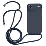 クロスボディランヤード液体シリコンケース、iPhone 17 Pro Max用、iPhone 17 Pro用、iPhone 17用、iPhone Air用