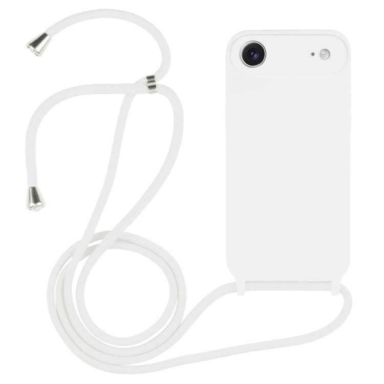 クロスボディランヤード液体シリコンケース、iPhone 17 Pro Max用、iPhone 17 Pro用、iPhone 17用、iPhone Air用