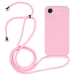 クロスボディランヤード液体シリコンケース、iPhone 17 Pro Max用、iPhone 17 Pro用、iPhone 17用、iPhone Air用