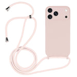 クロスボディランヤード液体シリコンケース、iPhone 17 Pro Max用、iPhone 17 Pro用、iPhone 17用、iPhone Air用