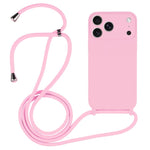 クロスボディランヤード液体シリコンケース、iPhone 17 Pro Max用、iPhone 17 Pro用、iPhone 17用、iPhone Air用
