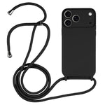 クロスボディランヤード液体シリコンケース、iPhone 17 Pro Max用、iPhone 17 Pro用、iPhone 17用、iPhone Air用