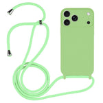 クロスボディランヤード液体シリコンケース、iPhone 17 Pro Max用、iPhone 17 Pro用、iPhone 17用、iPhone Air用