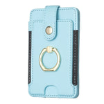 BFK03 Metal Ring Card Bag Mobile Phone Back Sticker
