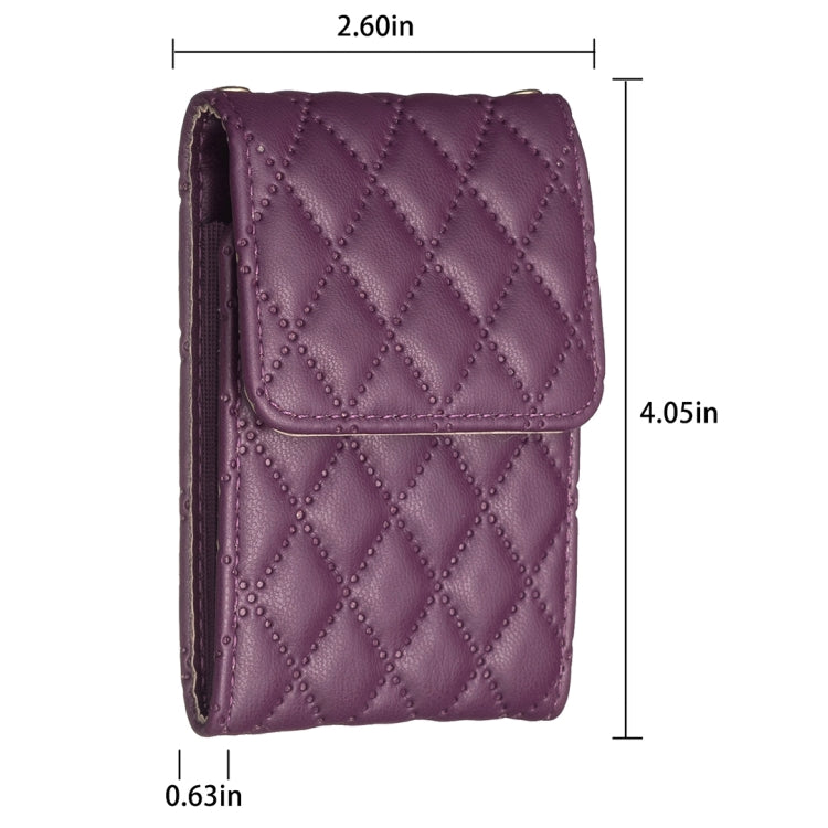 BFK08 Vertical Card Bag Mobile Phone Back Sticker