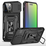 アーマーPC + TPUカメラシールド電話ケース、iPhone 16 Pro用、iPhone 16 Plus用、iPhone 16用、iPhone 15 Pro Max用、iPhone 15 Pro用、iPhone 15 Plus用