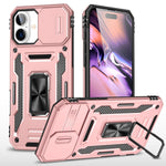 アーマーPC + TPUカメラシールド電話ケース、iPhone 16 Pro用、iPhone 16 Plus用、iPhone 16用、iPhone 15 Pro Max用、iPhone 15 Pro用、iPhone 15 Plus用
