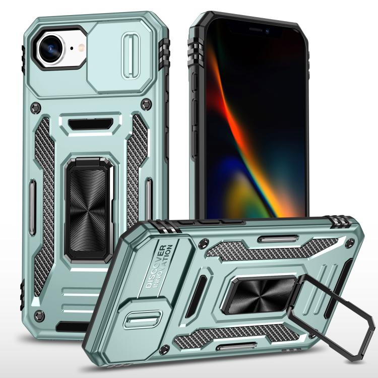 アーマーPC + TPUカメラシールド電話ケース、iPhone 17e / 16e用、iPhone 17 Pro Max用、iPhone 17 Pro用、iPhone 17用、iPhone Air用、iPhone 16 Pro Max用