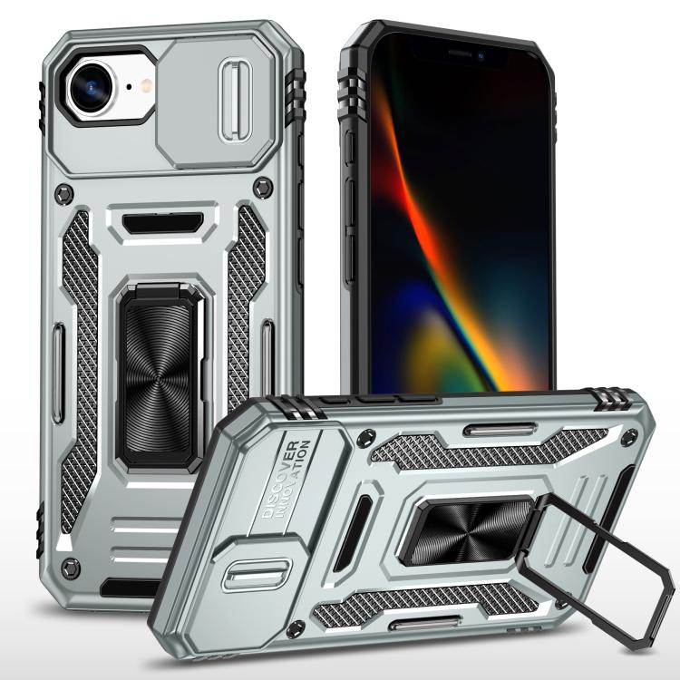 アーマーPC + TPUカメラシールド電話ケース、iPhone 17e / 16e用、iPhone 17 Pro Max用、iPhone 17 Pro用、iPhone 17用、iPhone Air用、iPhone 16 Pro Max用