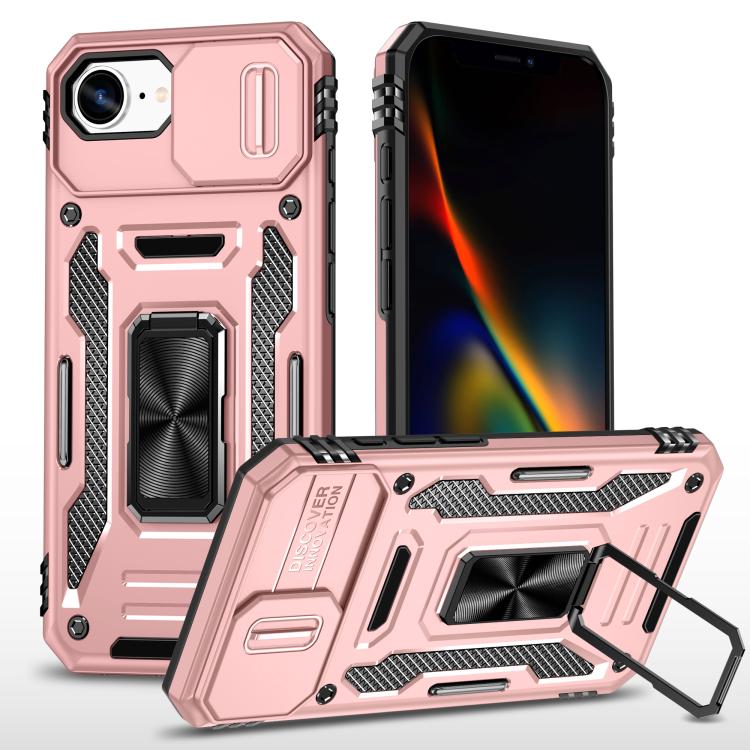 アーマーPC + TPUカメラシールド電話ケース、iPhone 17e / 16e用、iPhone 17 Pro Max用、iPhone 17 Pro用、iPhone 17用、iPhone Air用、iPhone 16 Pro Max用