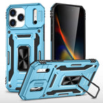アーマーPC + TPUカメラシールド電話ケース、iPhone 17e / 16e用、iPhone 17 Pro Max用、iPhone 17 Pro用、iPhone 17用、iPhone Air用、iPhone 16 Pro Max用