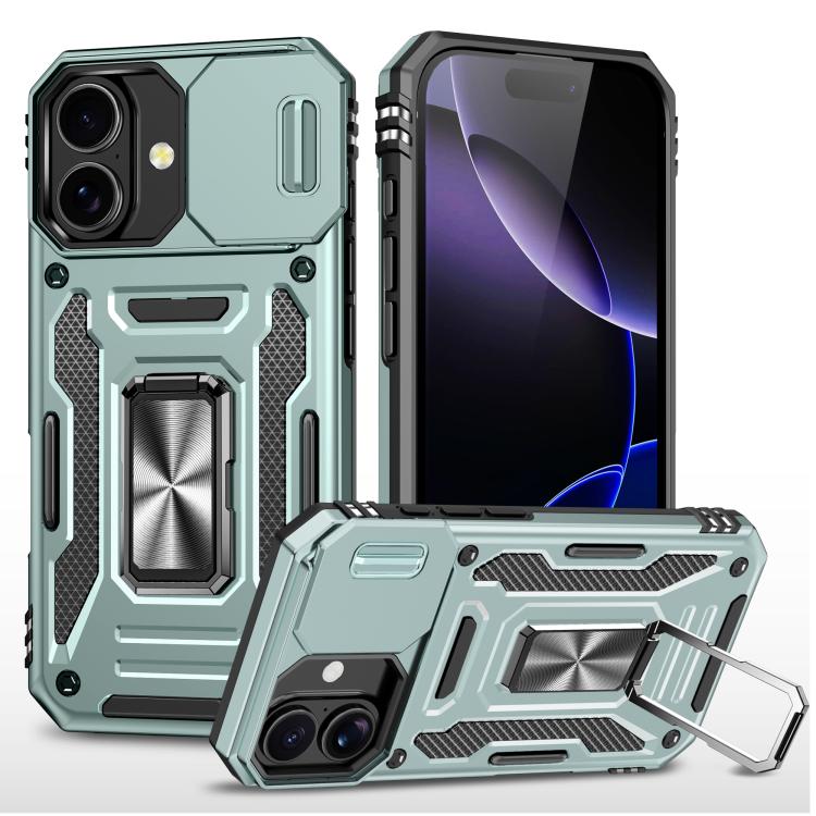 アーマーPC + TPUカメラシールド電話ケース、iPhone 17e / 16e用、iPhone 17 Pro Max用、iPhone 17 Pro用、iPhone 17用、iPhone Air用、iPhone 16 Pro Max用
