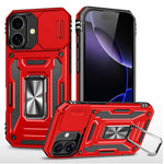 アーマーPC + TPUカメラシールド電話ケース、iPhone 17e / 16e用、iPhone 17 Pro Max用、iPhone 17 Pro用、iPhone 17用、iPhone Air用、iPhone 16 Pro Max用