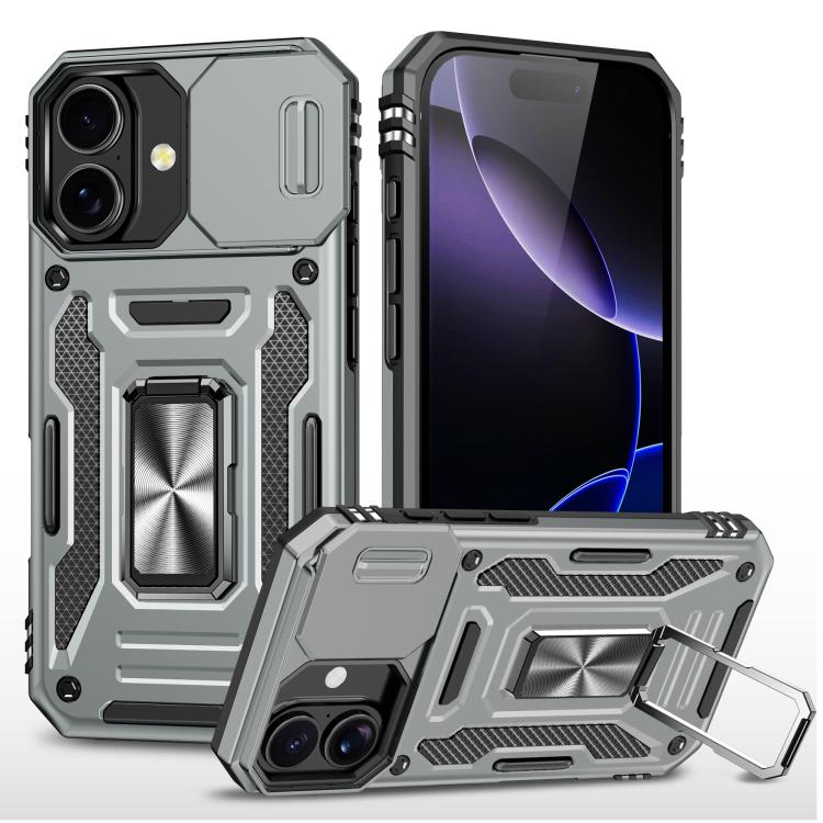 アーマーPC + TPUカメラシールド電話ケース、iPhone 17e / 16e用、iPhone 17 Pro Max用、iPhone 17 Pro用、iPhone 17用、iPhone Air用、iPhone 16 Pro Max用