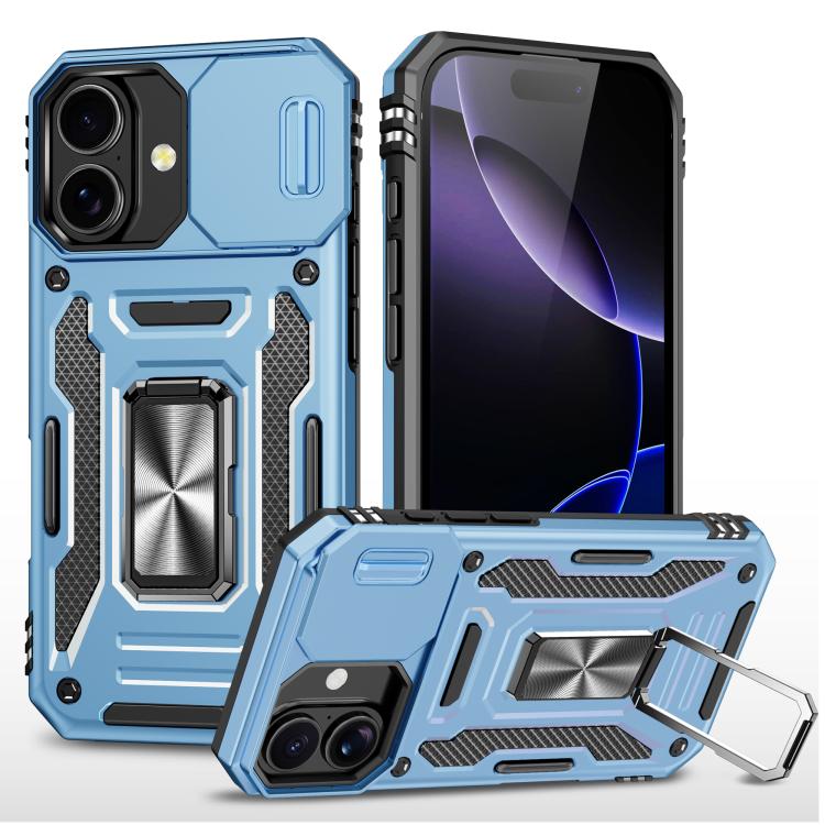 アーマーPC + TPUカメラシールド電話ケース、iPhone 17e / 16e用、iPhone 17 Pro Max用、iPhone 17 Pro用、iPhone 17用、iPhone Air用、iPhone 16 Pro Max用