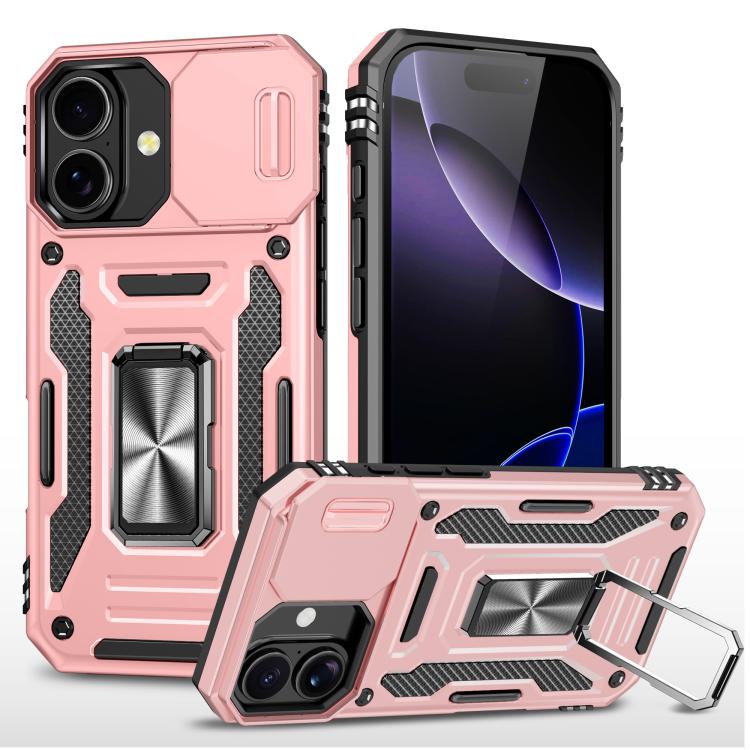アーマーPC + TPUカメラシールド電話ケース、iPhone 17e / 16e用、iPhone 17 Pro Max用、iPhone 17 Pro用、iPhone 17用、iPhone Air用、iPhone 16 Pro Max用