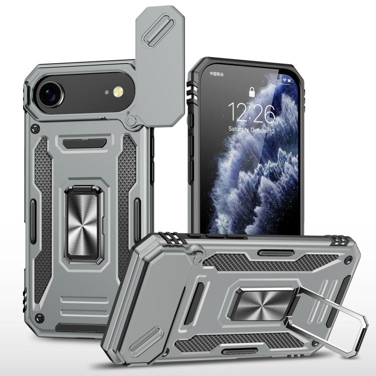 アーマーPC + TPUカメラシールド電話ケース、iPhone 17e / 16e用、iPhone 17 Pro Max用、iPhone 17 Pro用、iPhone 17用、iPhone Air用、iPhone 16 Pro Max用