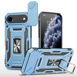 アーマーPC + TPUカメラシールド電話ケース、iPhone 17e / 16e用、iPhone 17 Pro Max用、iPhone 17 Pro用、iPhone 17用、iPhone Air用、iPhone 16 Pro Max用