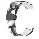 マグネットクラスプ迷彩シリコンウォッチバンド、Samsung Galaxy Watch5 / 5 Pro / Watch 4 / 4 Classic用