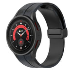 マグネットクラスプ迷彩シリコンウォッチバンド、Samsung Galaxy Watch5 / 5 Pro / Watch 4 / 4 Classic用