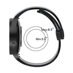 マグネットクラスプ迷彩シリコンウォッチバンド、Samsung Galaxy Watch5 / 5 Pro / Watch 4 / 4 Classic用