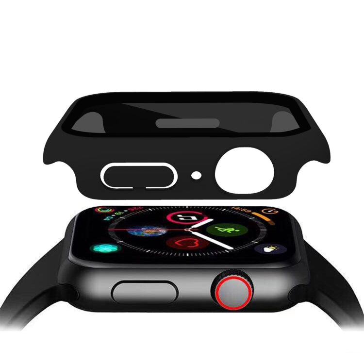 フロストPC + 防スパイ 強化ガラス一体型ウォッチ保護ケース、Apple Watch SE 2025 / 2023 / 2022 44mm用、Apple Watch SE 2025 / 2023 / 2022 40mm用、Apple Watch Ultra 3 / 2 / 1 49mm用、Apple Watch 9 / 8 45mm用、Apple Watch 9 / 8 41mm用