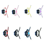 シリコンビーン編み込みコード ナイロンウォッチバンド Apple Watch 42mm用、Apple Watch 38mm用