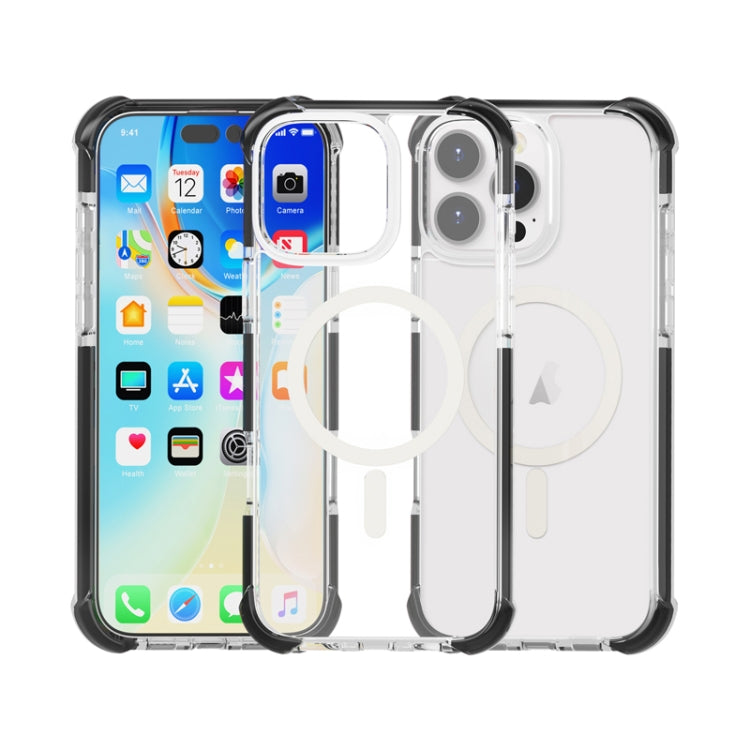 アクリルMagsafe磁気耐衝撃電話ケース、iPhone 16 Pro Max用、iPhone 16 Pro用、iPhone 16 Plus用、iPhone 16用、iPhone 15 Pro Max用