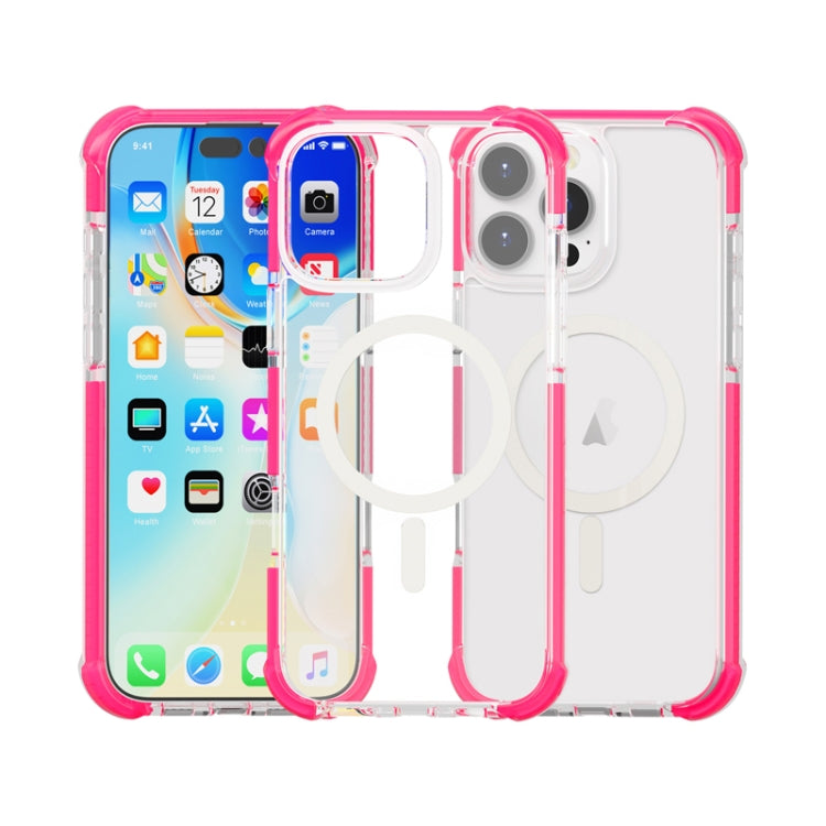 アクリルMagsafe磁気耐衝撃電話ケース、iPhone 16 Pro Max用、iPhone 16 Pro用、iPhone 16 Plus用、iPhone 16用、iPhone 15 Pro Max用
