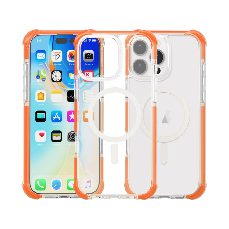 アクリルMagsafe磁気耐衝撃電話ケース、iPhone 16 Pro Max用、iPhone 16 Pro用、iPhone 16 Plus用、iPhone 16用、iPhone 15 Pro Max用