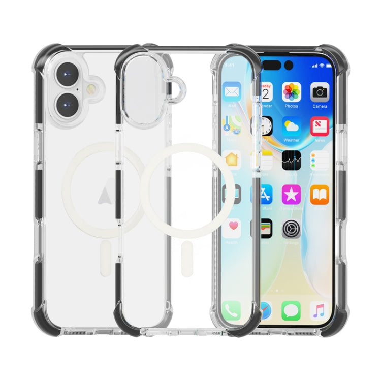 アクリルMagsafe磁気耐衝撃電話ケース、iPhone 16 Pro Max用、iPhone 16 Pro用、iPhone 16 Plus用、iPhone 16用、iPhone 15 Pro Max用