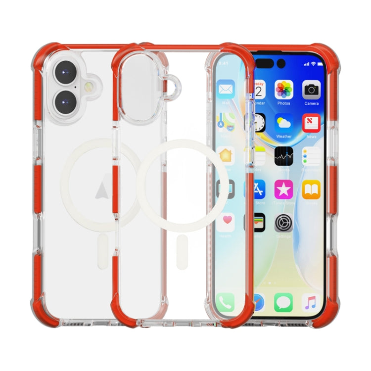 アクリルMagsafe磁気耐衝撃電話ケース、iPhone 16 Pro Max用、iPhone 16 Pro用、iPhone 16 Plus用、iPhone 16用、iPhone 15 Pro Max用