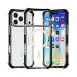 アクリルMagsafe磁気耐衝撃電話ケース、iPhone 17e / 16e用、iPhone 17 Pro Max用、iPhone 17 Pro用、iPhone 17用、iPhone Air用
