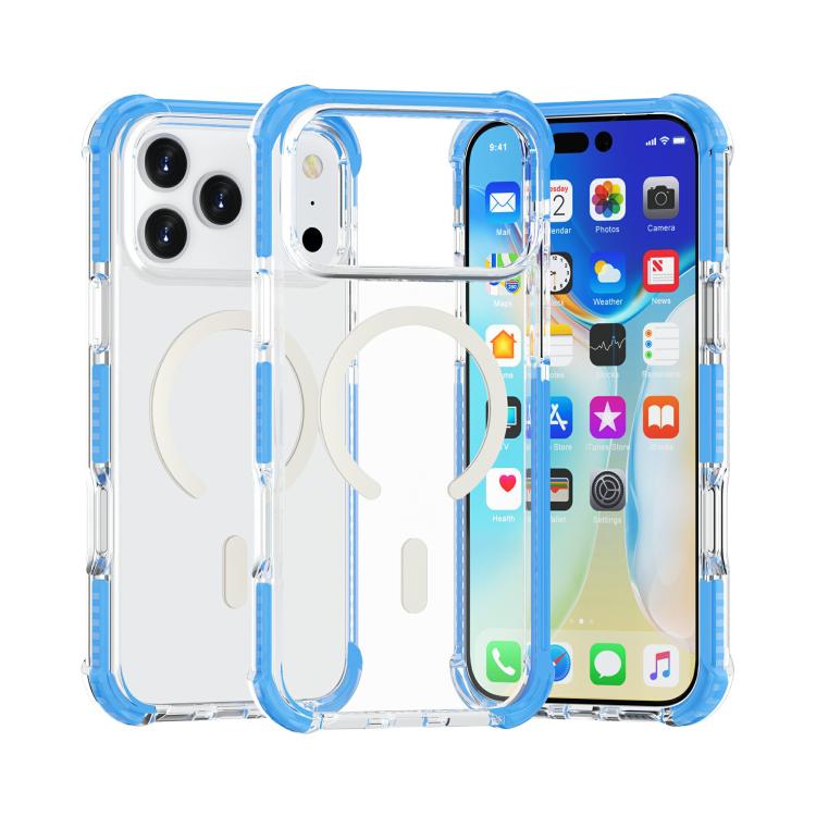 アクリルMagsafe磁気耐衝撃電話ケース、iPhone 17e / 16e用、iPhone 17 Pro Max用、iPhone 17 Pro用、iPhone 17用、iPhone Air用