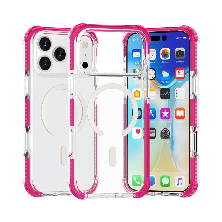 アクリルMagsafe磁気耐衝撃電話ケース、iPhone 17e / 16e用、iPhone 17 Pro Max用、iPhone 17 Pro用、iPhone 17用、iPhone Air用