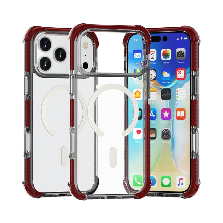 アクリルMagsafe磁気耐衝撃電話ケース、iPhone 17e / 16e用、iPhone 17 Pro Max用、iPhone 17 Pro用、iPhone 17用、iPhone Air用