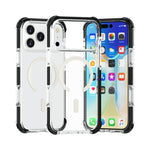 アクリルMagsafe磁気耐衝撃電話ケース、iPhone 17e / 16e用、iPhone 17 Pro Max用、iPhone 17 Pro用、iPhone 17用、iPhone Air用