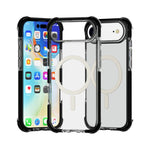 アクリルMagsafe磁気耐衝撃電話ケース、iPhone 17e / 16e用、iPhone 17 Pro Max用、iPhone 17 Pro用、iPhone 17用、iPhone Air用